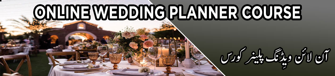 online wedding planner course paksitan